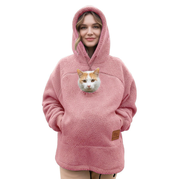 Sudadera Kangapaw con bolsillo para tu gato